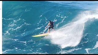 Surfing Sunset Beach 12-30-19