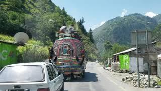 pakistani bus horn. bandial coach azad kashmir naraan kaghan khushab mianwali mansehra