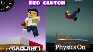 Minecraft vs Physics #1 (Prisma 3D animation meme)