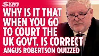 Angus Robertson's stance of blaming UK government taken apart by Christien Jardine