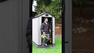 ALEKO Outdoor Storage Shed: Perfect for Garden Equipment