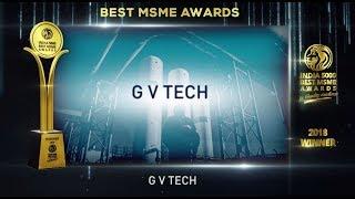 India 5000 Best MSME Awards 2018 G V Tech