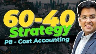 CMA Inter - Cost Accounting | Dec (2024) Exam | 60 - 40 Strategy | Gourav Kabra @gkabra