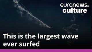 Watch: German surfer breaks world record for biggest wave ever surfed