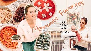 Cooking DITL: Mennonite Recipes for a perfect SPRING SUPPER! | Roast, whoopie pies, sides + more