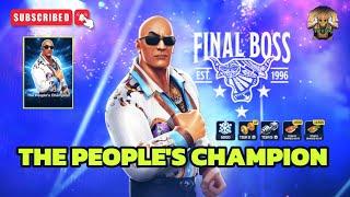 FINAL BOSS  6 THE ROCK  WC | WWE MAYHEM GAMEPLAY | #bringonthemayhem #wwemayhem #wwe @fennyking