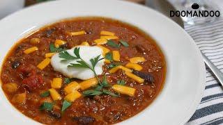 감칠맛 폭발!원팟 칠리콘 카르네 Chilli con carne チリコンカーン : 두만두 doomandoo