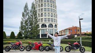 Ducati gang !!  Go to italy.  !!!!วัยรุ่นอิตาลี ขับดูคาติไปอิตาลี