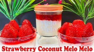 Strawberry Coconut Melo Melo