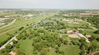 Papillion Nebraska from the Air