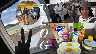 VLOG| We Are In Botswana! Toys R US Shopping Haul| Baby Meal Prepping| A Trip To The Village