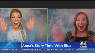 Anna And Elsa's Special Story Time Exceeds Fundraising Goal