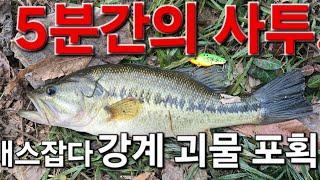 5분간사투 강계괴물을 만나다 배스잡다 팔나갈뻔! 최프로티비 267화