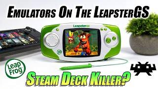 We Hacked A Leap Frog Learning Hand Held To Run Emulators And Overclocked It!