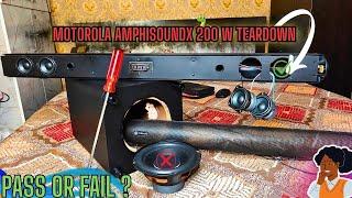 Motorola AmphisoundX 200W 2.1 Sound System Teardown | What is inside #teardown #Motorola200W 