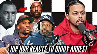 "I Never Went To A Freakoff!" Joe Budden, Meek Mill, and Charlamagne Tha God React To Diddy's Arrest