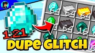 New Duplication Glitch for Minecraft Bedrock 1.21! (Easy!)