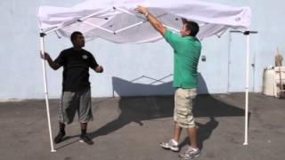 10x10 Tent Rental, Popup Canopy, EZ Up Tent Setup | Magic Jump Rentals