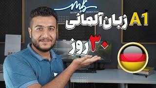 یادگیری سطح آ یک زبان آلمانی فقط در 30روز: راهنمایی جامع برای شروع ماجرا