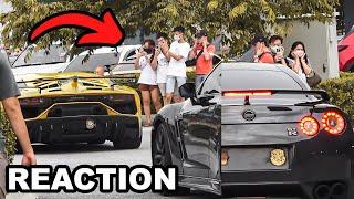 LOUD SUPERCARS IN MALAYSIA PUBLIC REACTION | PEOPLE GETTING SCARED!