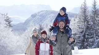 Familienspaß im Winterwunderland.