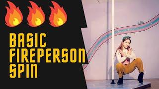 Basic Fireman Spin Tutorial  #firemanspintutorial #basicfiremanspin #poledancing #neverforget