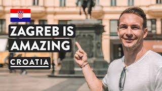 550,000 PEOPLE CELEBRATED HERE! | Zagreb Square & Cathedral | Croatia Travel Vlog