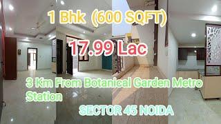 1 bhk flat near Botanical garden metro below 18 lac @networthrealty3617 9717428211/9971566511