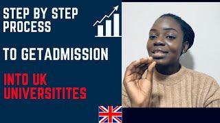 HOW TO APPLY TO UK UNIVERSITIES/DOCUMENTS NEEDED/step by step process