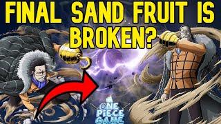 [AOPG] NEW FULL FINAL SAND FRUIT DMG SHOWCASE + HOW TO GET IT In A One Piece Game!