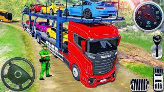 Transport Truck cars Simulator -Sami truck Police escort 2024