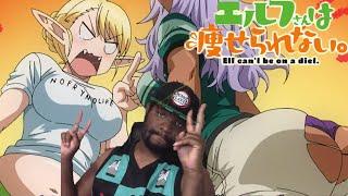 Booty Vs Belly Elf-san wa Yaserarenai. (Plus-Sized Elf)  Episode 2 Reaction