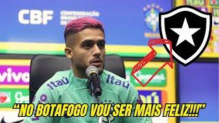 BOMBA!!! FECHOU ATÉ 2028!!! YAN COUTO É A NOVA PROMESSA BRASILEIRA DO BOTAFOGO! FOGÃO NOTÍCIAS HOJE!