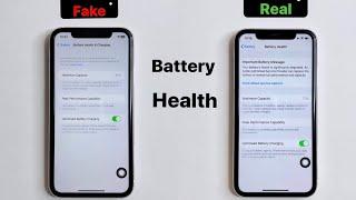 Check Real battery health of your iPhone - Power Utility 