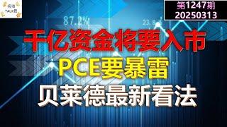 【投资TALK君1247期】史上第五大去杠杆行情；千亿资金将要入场！PCE要暴雷！贝莱德最新看法20250313#CPI #nvda #美股 #投资 #英伟达 #ai #特斯拉