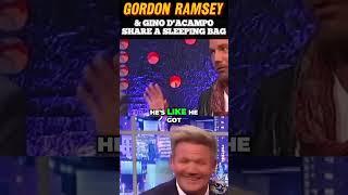 Gordon Ramsey & Gino D'Acampo share sleeping bag - Hilarious Viral Video