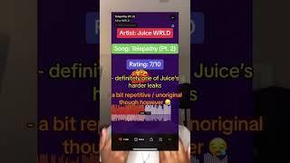 Rating Leaked Songs Day: 5 | #juicewrld #leakedsongs #musicleaks #internetmoney #kidlaroi