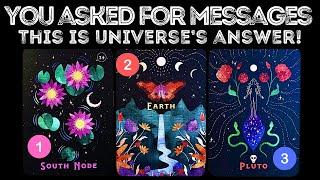 You Asked For Messages & This Is Universe's Answer! ⎮pick a card 🃏 tarot reading