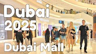 Dubai Mall 2025  Ultimate Luxury Shopping Experience [4K] Walking Tour