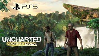 Uncharted Drake's Fortune Remastered PS5 Walkthrough Gameplay Part 1