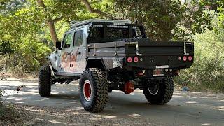 Unleash the full potential of your Jeep Gladiator with our new Flatbed Tray System!