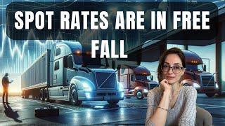 Trucking and Freight Market September 26, 2024: Spot Rates Are In Free Fall