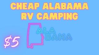 Cheap Alabama RV Camping | Brushy Lake Recreation Area