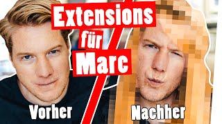 Extensions für Marc! WIE schrecklich wird das Umstyling aussehen? | Strafe || Das schaffst du nie!