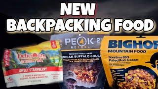 Trying New Backpacking Meals