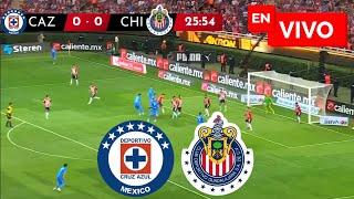  CHIVAS  VS CRUZ AZUL EN VIVO Y EN DIRECTO / LIGA MX APERTURA 2024