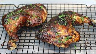 Smokey Oven Baked Honey BBQ Chicken