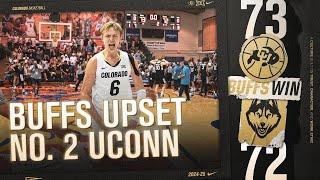 Colorado Men’s Basketball vs. UConn Highlights | Nov. 26, 2024