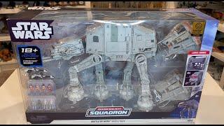 Star Wars Micro Galaxy Squadron Jazwares Vault Exclusive Battle of Hoth ATAT Review