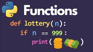 Functions in Python Explained !